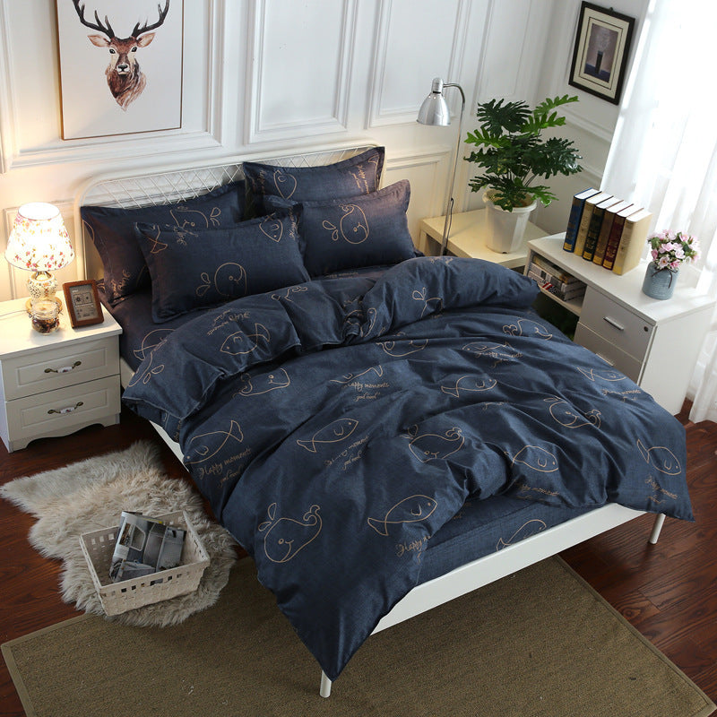 Four-piece home textile bedclothes