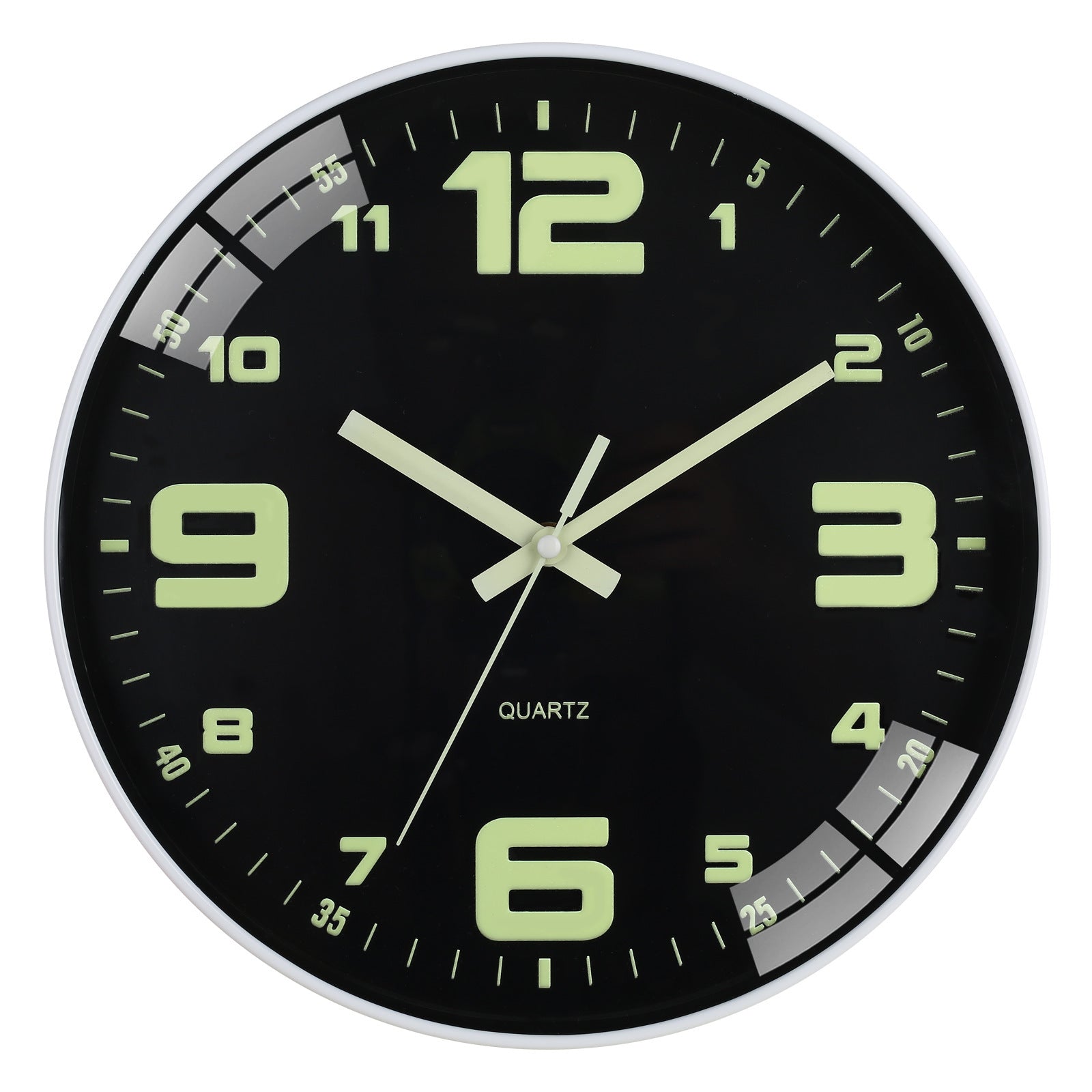 Tempered Glass Clock Living Room Wall Clock Bedroom Wall Clocks