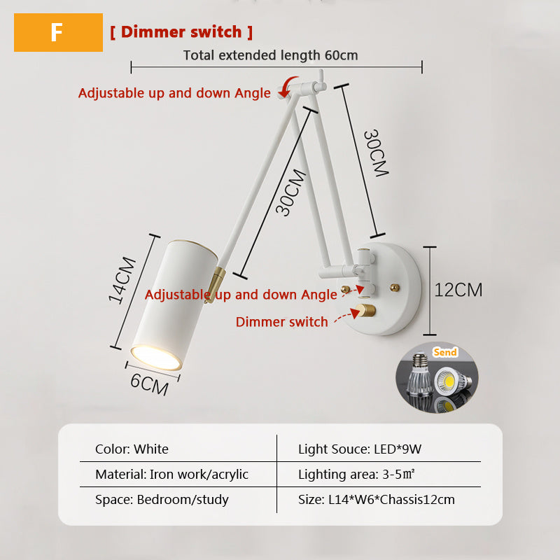 LED Study Reading Wall Lamp