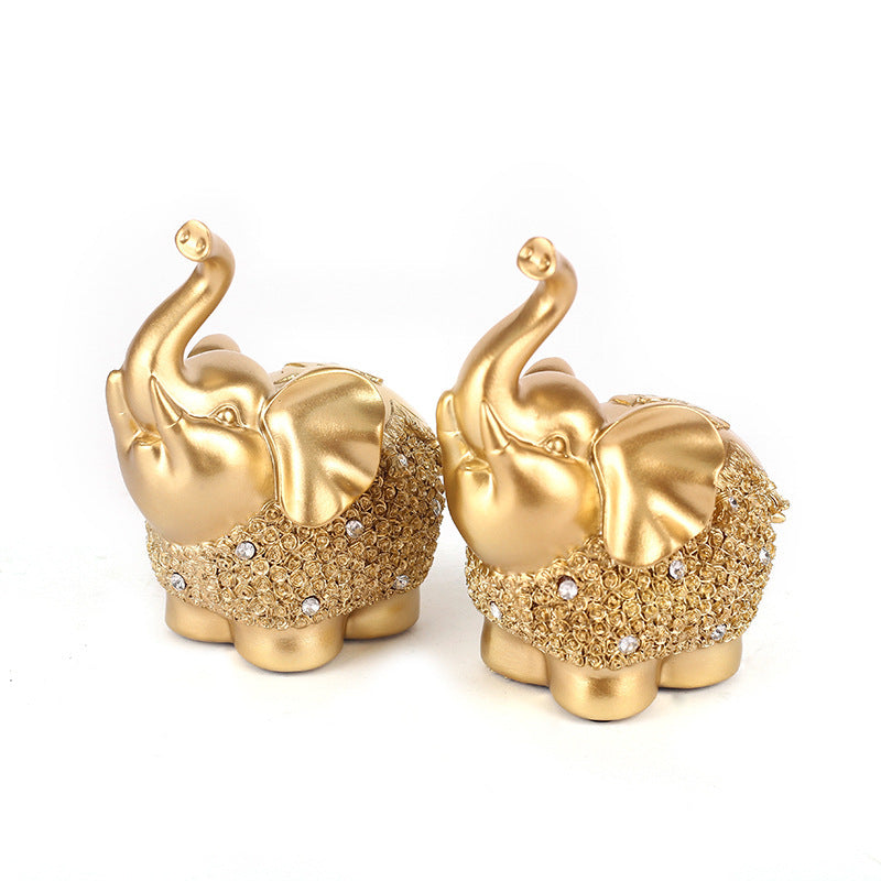 Decorative Elephant Home Resin Craft Ornament