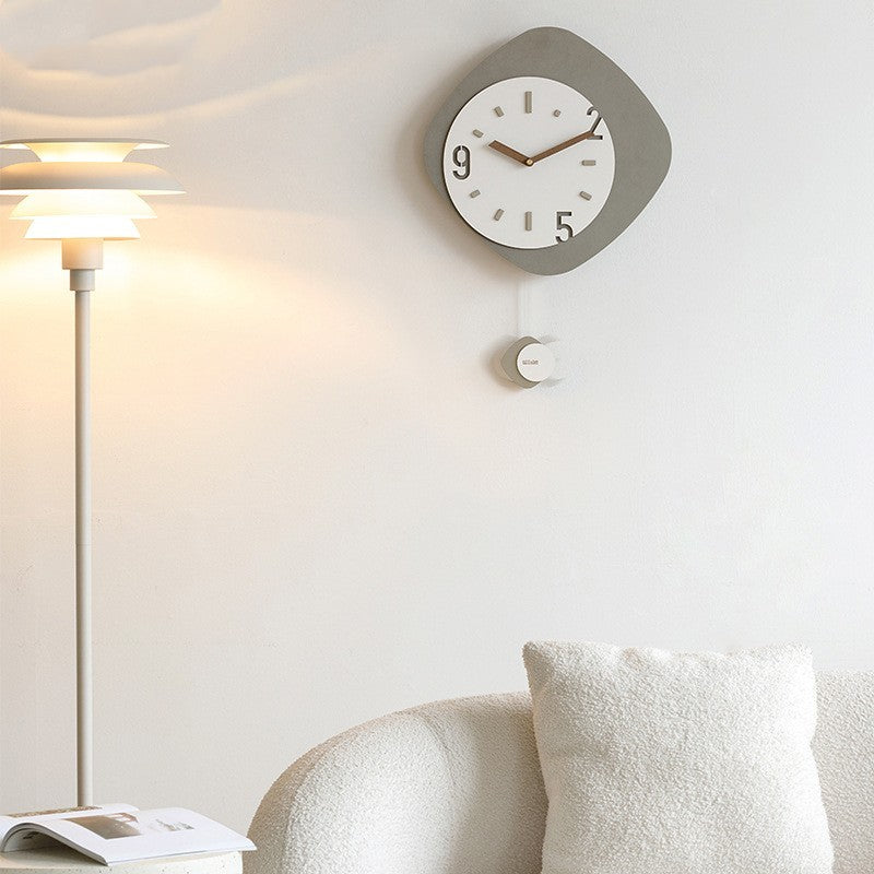 Punch-free Clock Living Room Simple Wall Clock