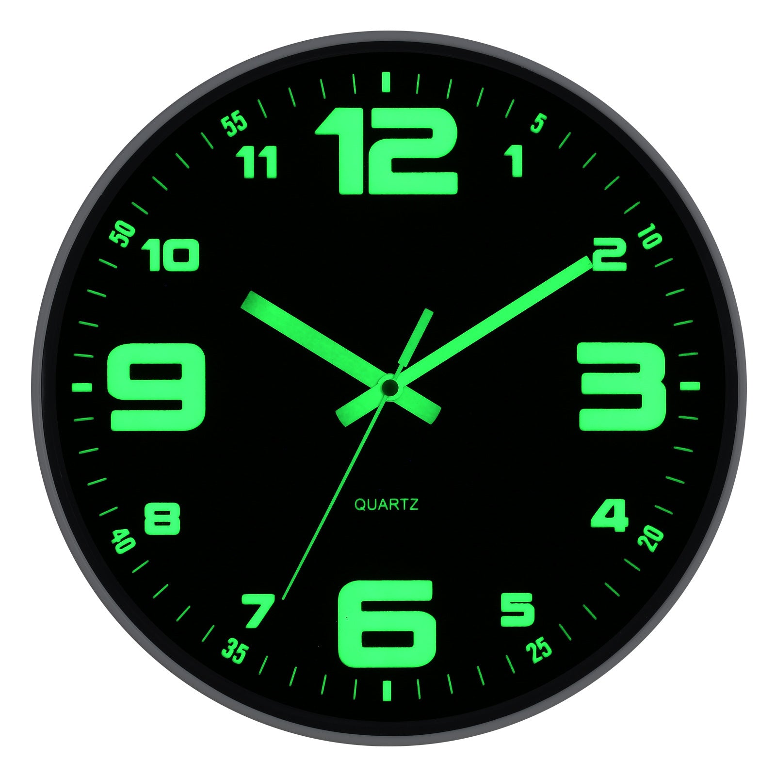 Tempered Glass Clock Living Room Wall Clock Bedroom Wall Clocks